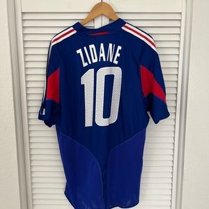 France Zidane Soccer Jersey